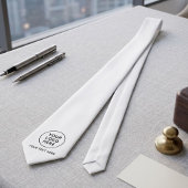 Cravate Logo Promotionnel Personnalisé – Aucune Commande M