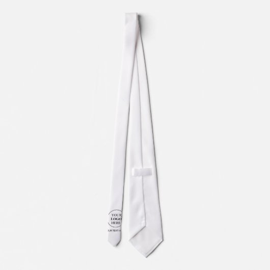 Cravate Logo promotionnel personnalisé - Pas de commande m (Dos)
