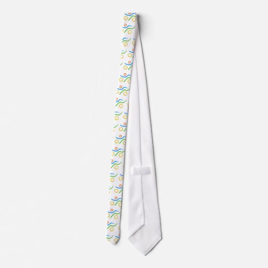 Cravate Logo Triathlon Freak (Dos)