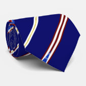 Cravate L'Ohio barre le drapeau (Roulé)