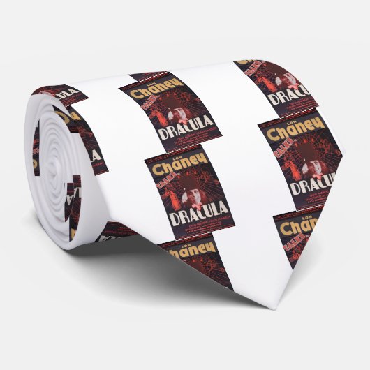 Cravate Lon Chaney comme Dracula (Roulé)