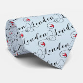 Cravate London Heart Cravate, Angleterre (Roulé)