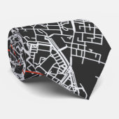 Cravate London on your T-shirt (Roulé)