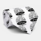 Cravate Long Nez Pete (Roulé)