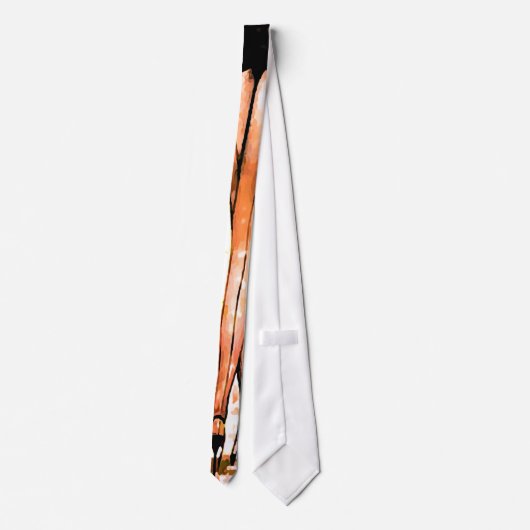 Cravate longue jambe (Dos)