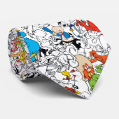 Cravate LOONEY TUNES™ Color Pop Motif (Roulé)