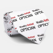Cravate L'opticien le plus chaud des mondes (Roulé)