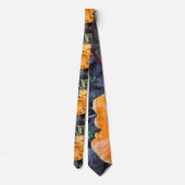 Cravate L'orange sauvage répand photo de nature (Dos)