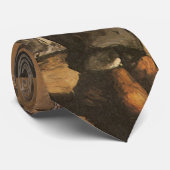 Cravate Louis Auguste Cezanne Père De L'Artiste Lecture (Roulé)