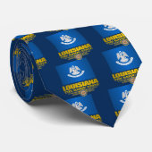 Cravate Louisiane Pride (Roulé)