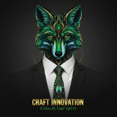 Cravate Loups Astrals