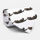 Cravate Loutre de mer (Roulé)