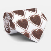 Cravate Love Coffee (Roulé)