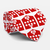 Cravate Love Hotel Japanese Emoji (Roulé)