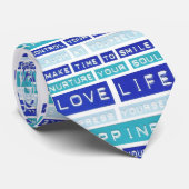 Cravate Love Life (Roulé)