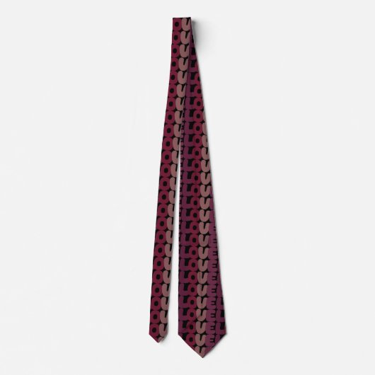 Cravate Love Necktie (Dos)