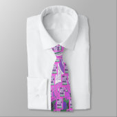 Cravate Lovely Love Heart Motif Art Imprimer (Attaché)