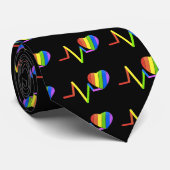 Cravate #LoveWins d'hommage d'Orlando d'impulsion de LGBT (Roulé)