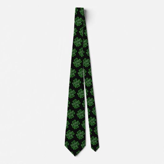 Cravate Lucky Clover - St. Patrick's Day (Devant)