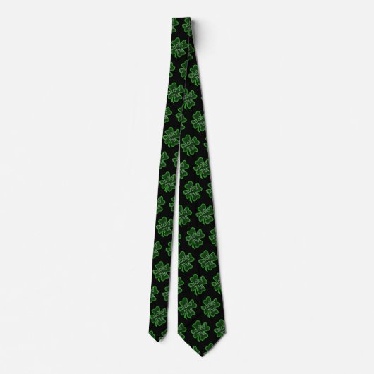 Cravate Lucky Clover - St. Patrick's Day (Dos)