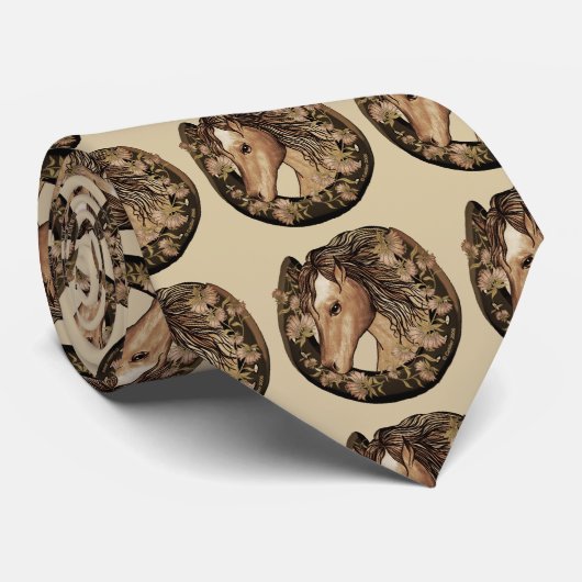 Cravate Lucky Horse (Roulé)