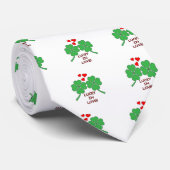 Cravate Lucky In Love Hearts Clover (Roulé)