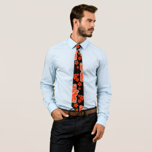 Cravate Lucky Japonais Maneki-neko