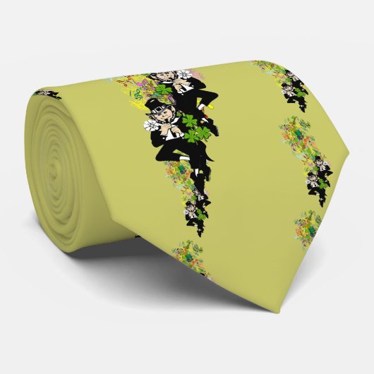 Cravate Lucky Leprechaun (Roulé)