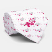 CRAVATE LUCKY LOVE ELEPHANT CUPID ELEPHANT BY MASANSER (Roulé)