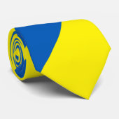 Cravate L'Ukraine - couleurs du drapeau moderne (Roulé)