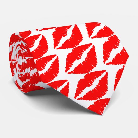 cravate "L'ULTIME KISS ME" (IDÉAL POUR LA CHAMBRE) (Roulé)