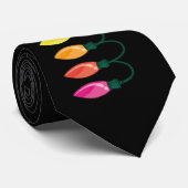 Cravate Lumière de Noël (Roulé)