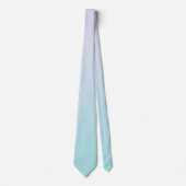 Cravate Lumière Magenta Rose et doux Aqua Cyan Gradient (Devant)