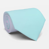 Cravate Lumière Magenta Rose et doux Aqua Cyan Gradient (Roulé)