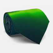 Cravate Lumière verte du nord de l'Islande (Roulé)