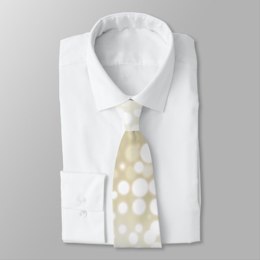 Cravate Lumières blanches (Attaché)