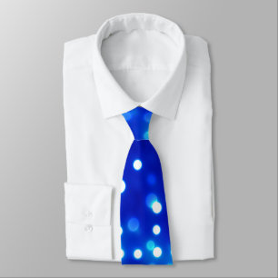 Cravate Lumières bleues