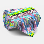 CRAVATE LUMIÈRES DU NORD HYBRIDES (Roulé)