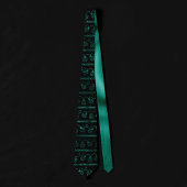 Cravate Luminateurs RPG | Émeraude Imaginaire Table Gamer 