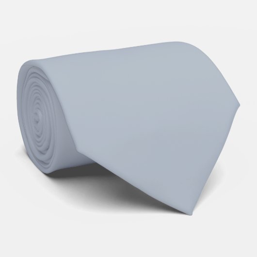 Cravate Lumineuse bleu foncé Initiales cachées Couleur sol (Roulé)