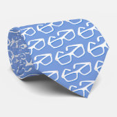 Cravate Lunettes Nerd cool (Roulé)