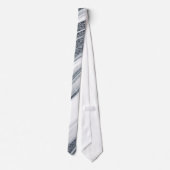Cravate Luxe Grey Silver Parties scintillant Abstrait Crav (Dos)