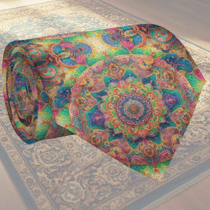 Cravate Luxueux foulard de cou en faux soie de style desig