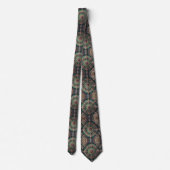 Cravate Luxueux Style de Designer Persan | Faux Col de Ser (Dos)