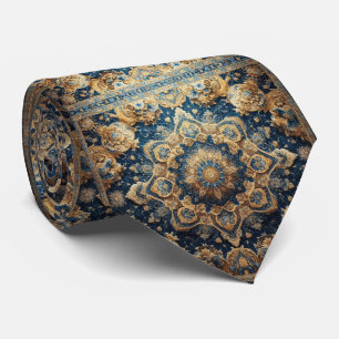 Cravate Luxueux Style de Designer Persan Faux Col de Soi