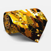 Cravate Luzes foscas de vela sob uma placa de gelo (Roulé)