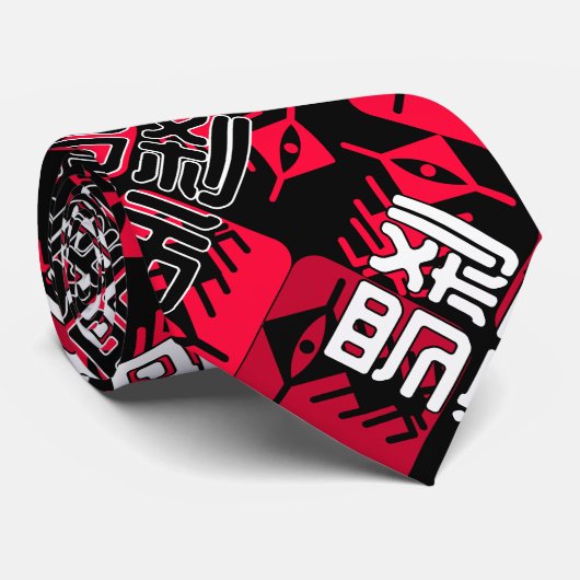 Cravate LXHX 01.bx4.BG noir (Roulé)