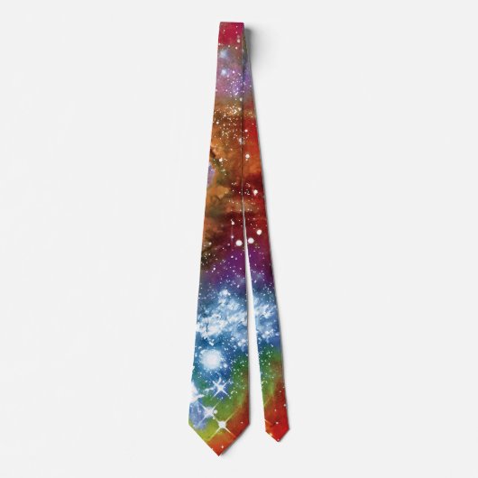 Cravate Lynx Arc Starbirth Star Cluster Artiste Impression (Devant)