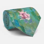 Cravate Lys d'eau (par Claude Monet, 1915) (Roulé)
