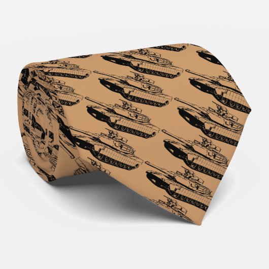 Cravate M1A2 Abrams Ties (Roulé)